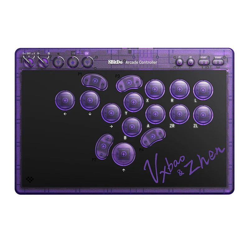 8BitDo All-Button Arcade Controller (80FG)