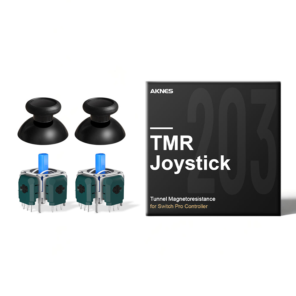 AKNES HallPi TMR Joystick Replacement for DS5/DS4/Switch Pro/Xbox Series - 1 Pair (AK202-AK205)