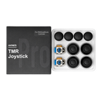 AKNES HallPi V6 TMR Joysticks with Cap Set for PS5/PS5 Edge/ PS4  - 2 Sticks + 8 Caps (AK205Pro)
