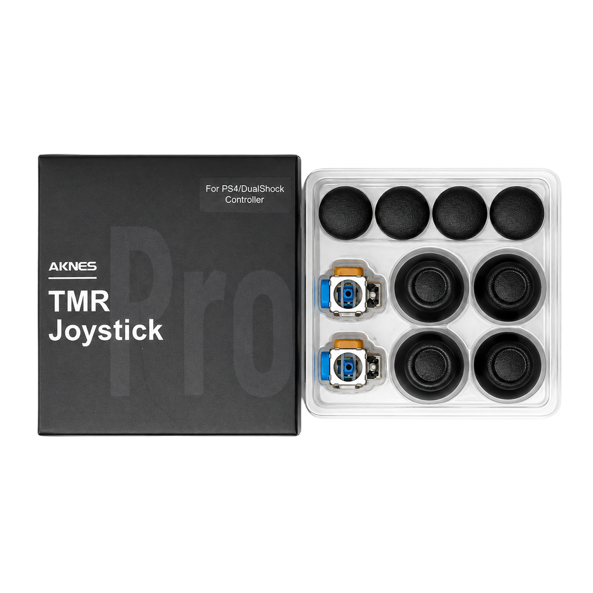 joistick ニックブレア　キャブサブ２ AKNES HallPi V6 TMR Joysticks with Cap Set for PS5/PS5 Edge/ PS4 - 2 S