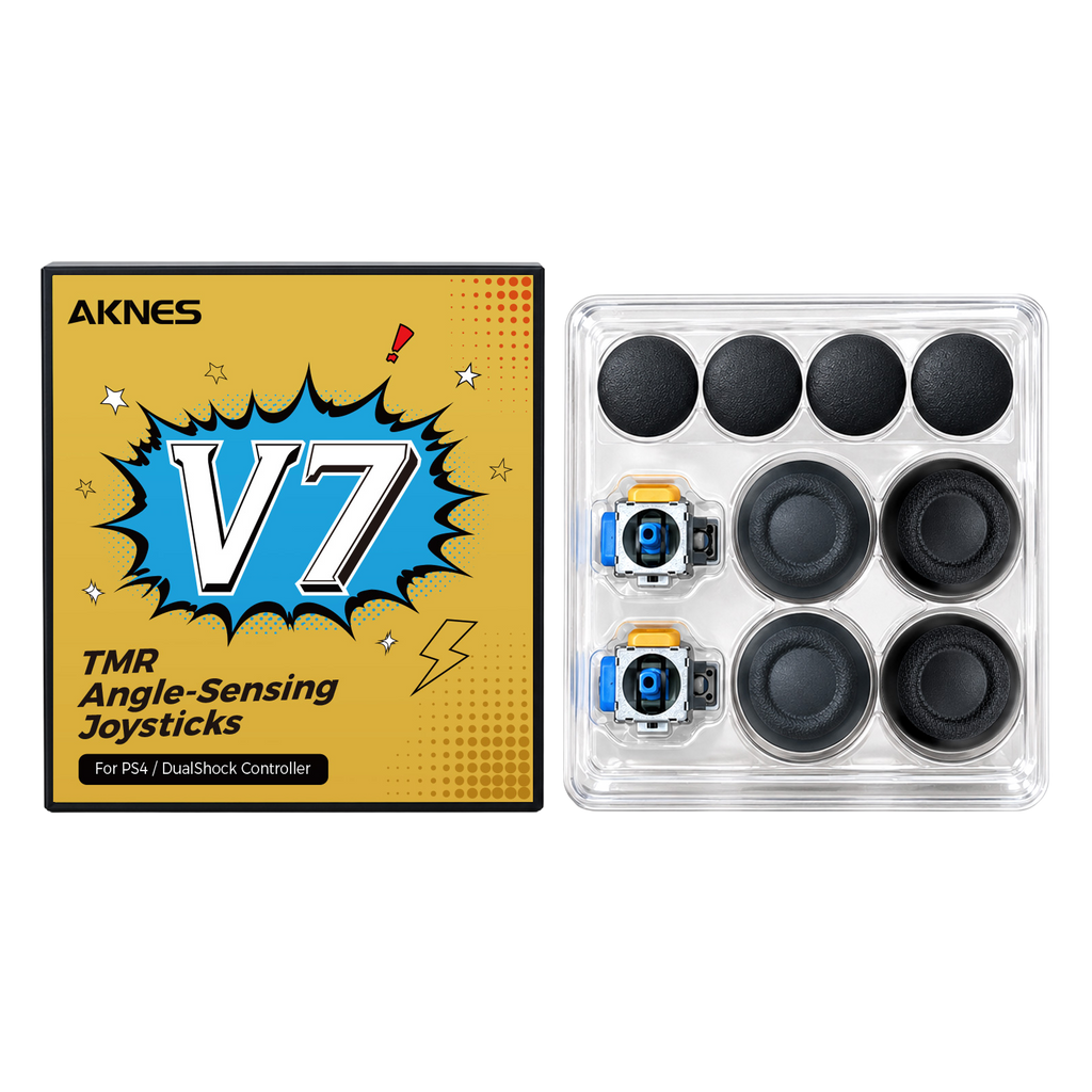AKNES HallPi V7 TMR Angle-Sensing Joysticks (AK208/AK209)