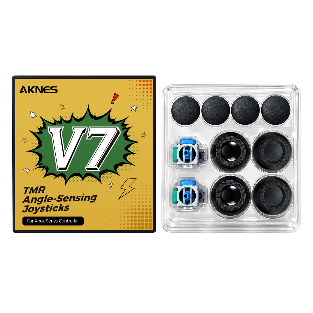AKNES HallPi V7 TMR Angle-Sensing Joysticks (AK208/AK209)