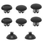 AKNES HallPi V6 TMR Joysticks with Cap Set for PS5/PS5 Edge/ PS4  - 2 Sticks + 8 Caps (AK205Pro)