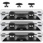 AKNES HallPi V6 TMR Joysticks with Cap Set for PS5/PS5 Edge/ PS4  - 2 Sticks + 8 Caps (AK205Pro)
