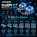 AKNES HallPi V7 TMR Angle-Sensing Joysticks without Packaging and Cap