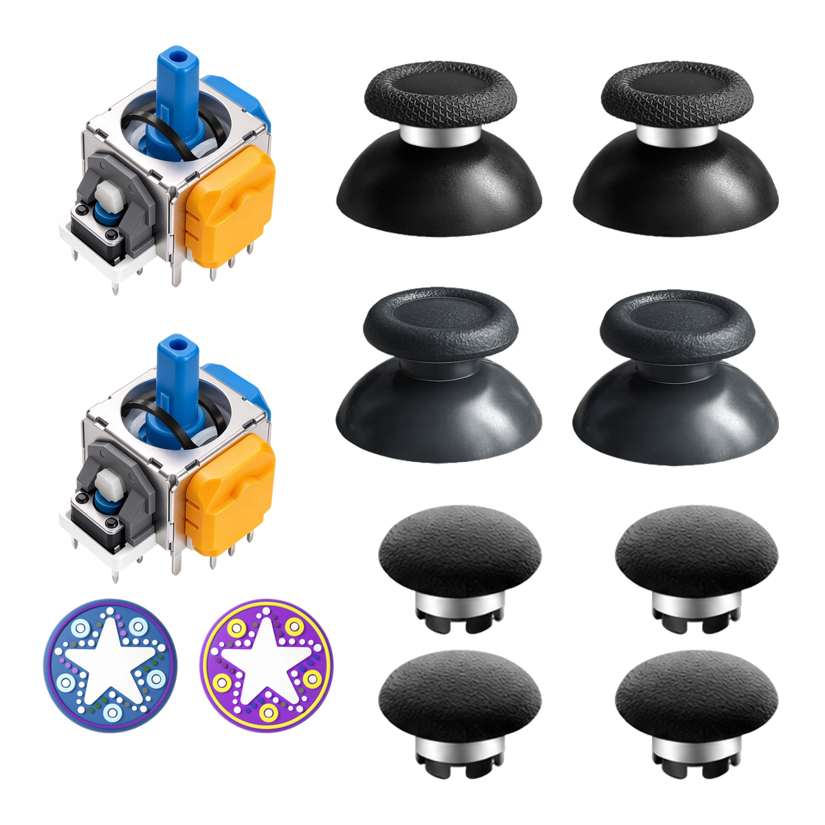 AKNES HallPi V7 TMR Angle-Sensing Joysticks (AK208/AK209)