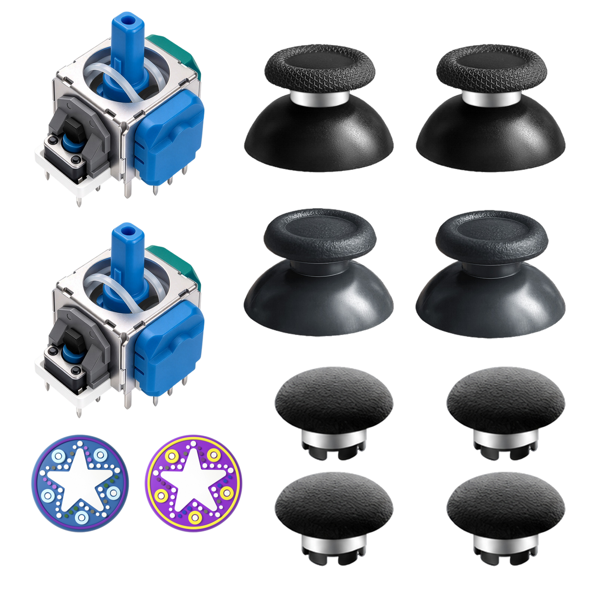 AKNES HallPi V7 TMR Angle-Sensing Joysticks (AK208/AK209)
