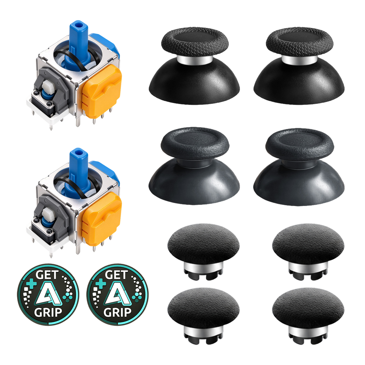 AKNES HallPi V7 TMR Angle-Sensing Joysticks (AK208/AK209)
