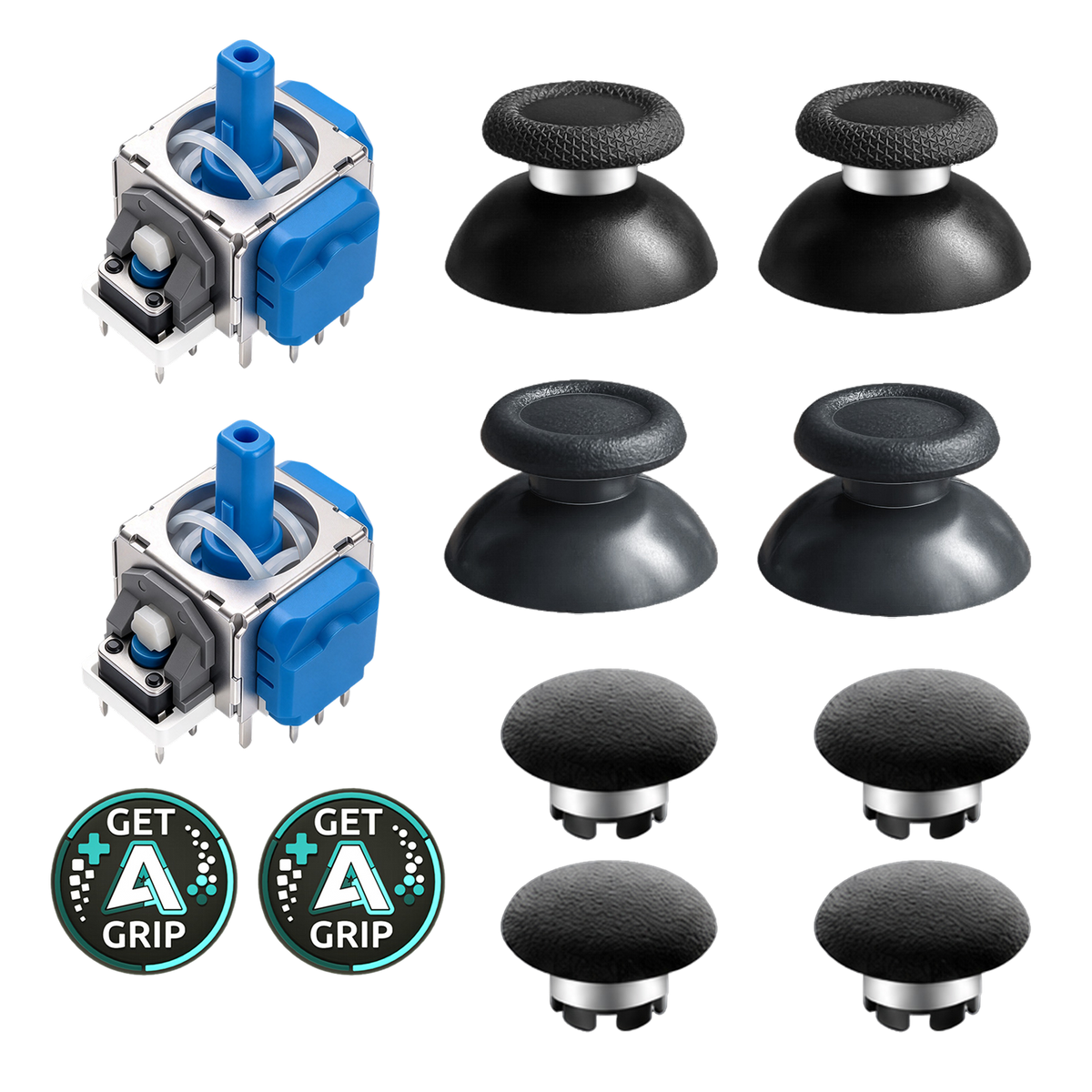 AKNES HallPi V7 TMR Angle-Sensing Joysticks (AK208/AK209)