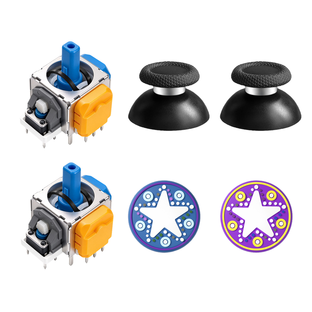 AKNES HallPi V7 TMR Angle-Sensing Joysticks (AK208/AK209)