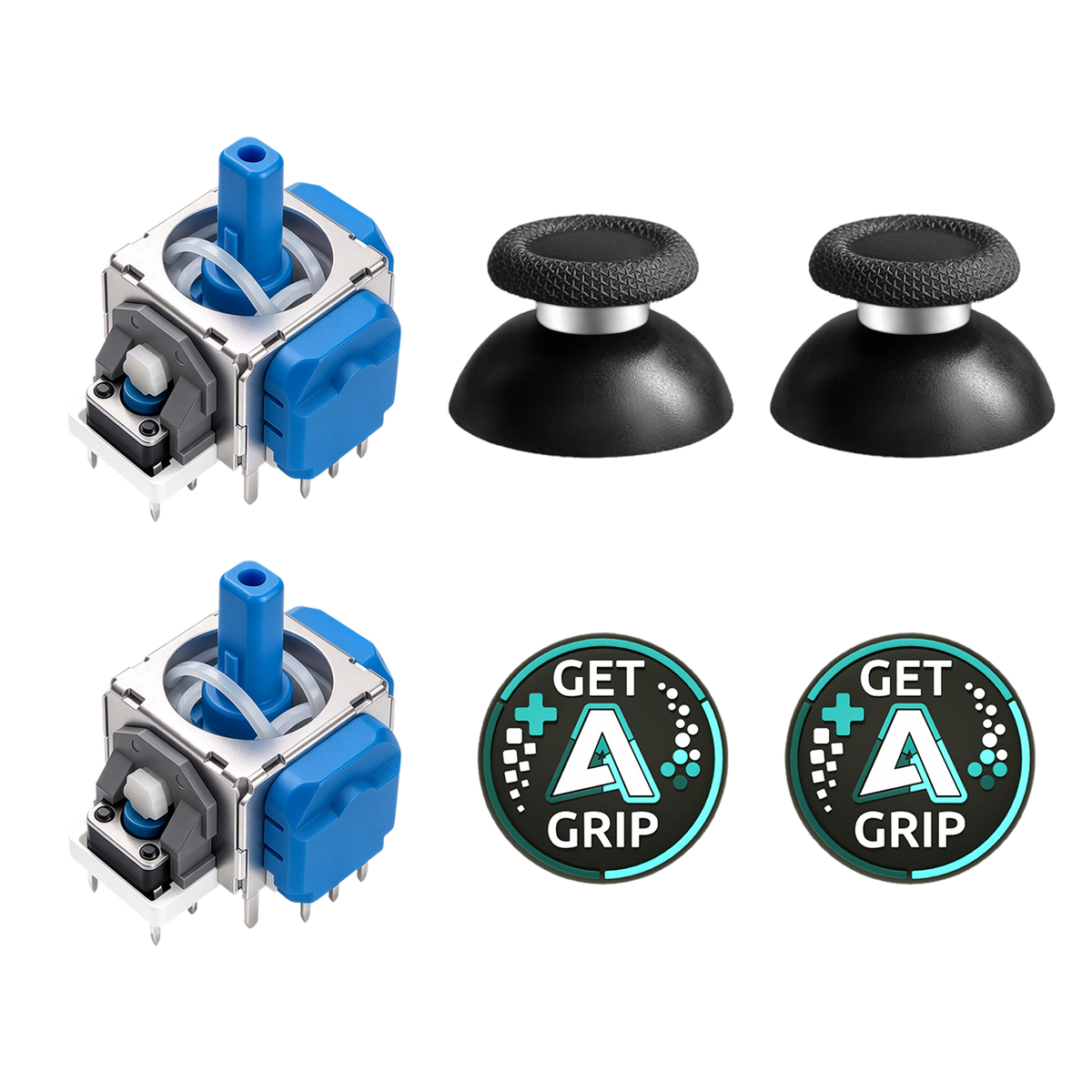 AKNES HallPi V7 TMR Angle-Sensing Joysticks (AK208/AK209)