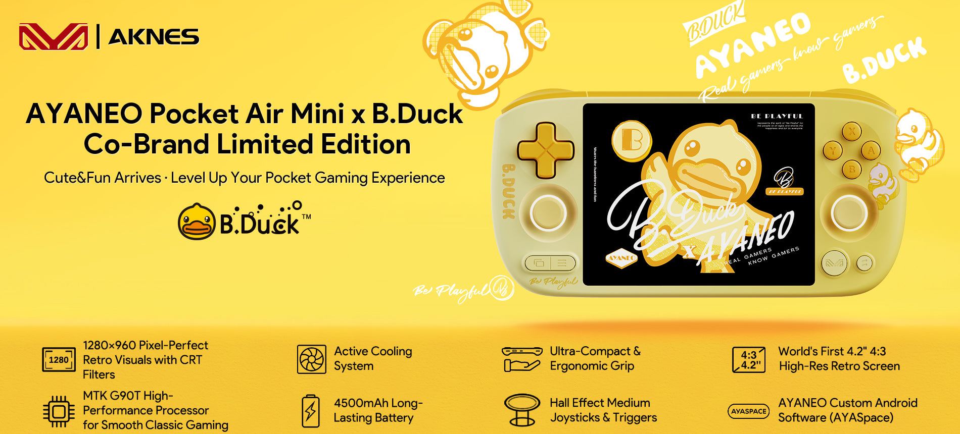 AYANEO Pocket AIR Mini: High Value 4:3 Retro Screen Gaming