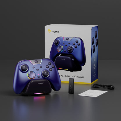 EasySMX X05Pro Multiplatform Wireless Gaming Controller with Charging Dock