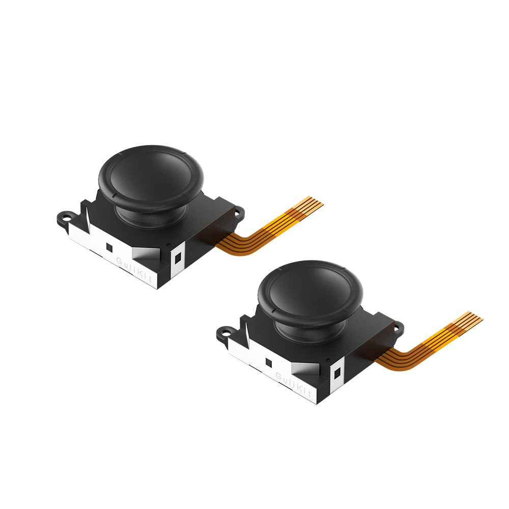 GuliKit TMR Joystick for Switch LCD, Switch OLED/Lite JoyCon with Tools (NS40T) - 1 Pair
