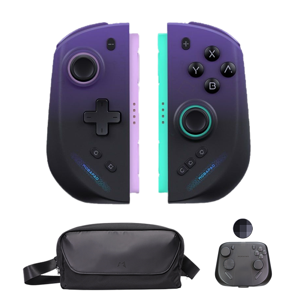 MOBAPAD M12 Pro Joy-Con Controller for Nintendo Switch 2 with C20 Sling Bag