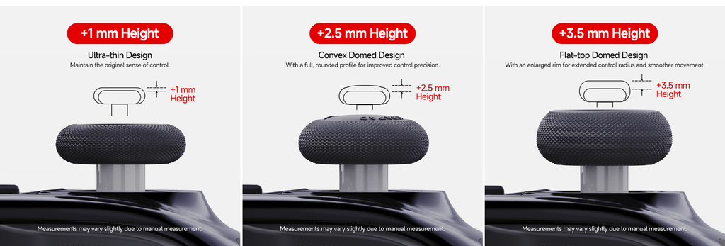 MOBAPAD G20 Thumbstick Cover Set for Chitu 1/2, Huben 2 & N1 HD