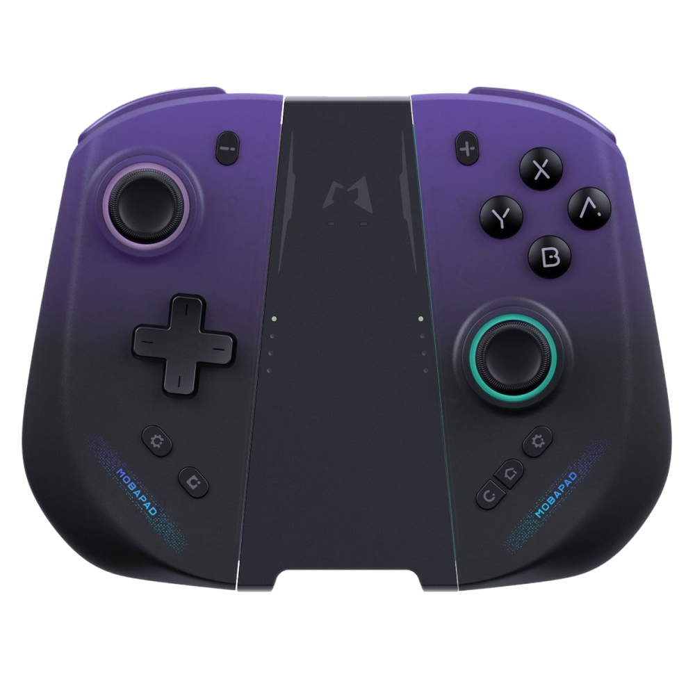 MOBAPAD M12 Pro Joy-Con Controller for Nintendo Switch 2 with Black Charging Grip