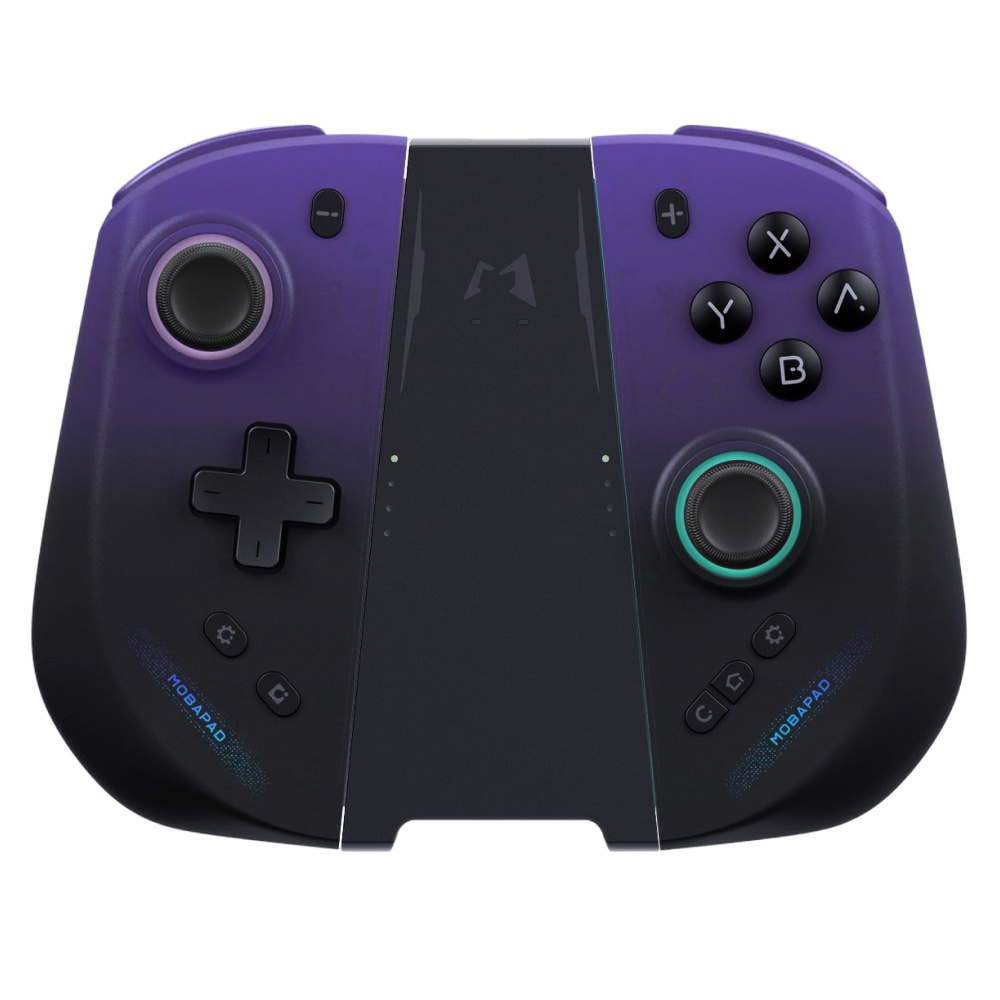 Mobapad M12 Pro Aurora Purple Main with Charging Grip