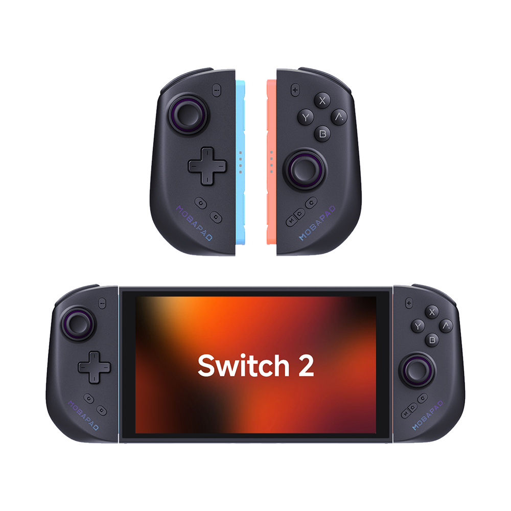 MOBAPA M12 HD with Charging Grip 3rd-party Switch 2 Joy-con