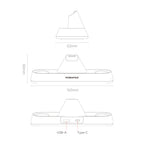 Mobapad MA20 Charging Dock for Chitu 2 HD Switch2 Controller